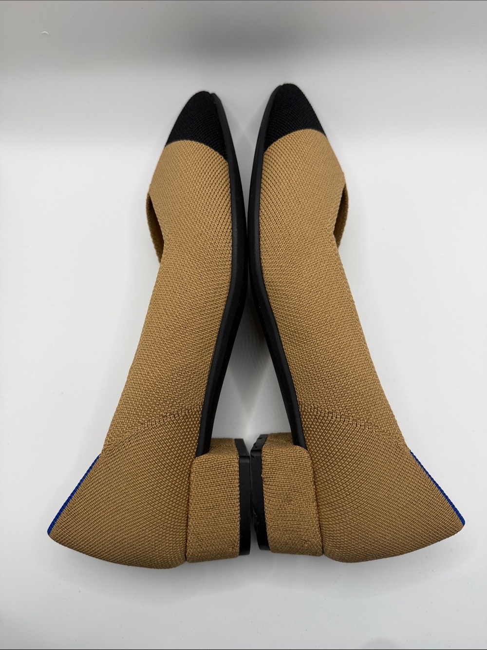 Rothy's, The High Point Block Heel in the Wren Cap Toe colorway. - Picture 8 of 10
